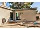 Backyard with patio and landscaping at 6511 E Presidio Rd, Scottsdale, AZ 85254