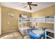 Bedroom with bunk beds, and a blue car toy at 6511 E Presidio Rd, Scottsdale, AZ 85254