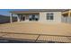 Large backyard with block wall and dirt at 16425 W Desert Mirage Dr, Surprise, AZ 85388