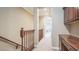 Upstairs hallway with built-in desk and view of bedroom at 4413 N 24Th Pl, Phoenix, AZ 85016