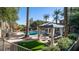 Relaxing community pool with shaded seating and lounge chairs at 4413 N 24Th Pl, Phoenix, AZ 85016