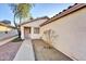 Side view of a house showing entrance and landscaping at 4723 N 84Th Ln, Phoenix, AZ 85037