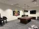 Entertainment space featuring a pool table, seating, and modern artwork for leisure and relaxation at 25609 N Forest Rd # 13, Rio Verde, AZ 85263