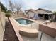 Backyard pool with lounge area for enjoying sunny afternoons, perfect for relaxation and entertaining friends and Gathering at 12742 W Ash St, El Mirage, AZ 85335