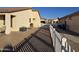 Backyard with patio, fence, and walkway at 2101 S Meridian Rd # 205, Apache Junction, AZ 85120