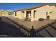 Backyard patio with seating area and grill at 2101 S Meridian Rd # 205, Apache Junction, AZ 85120