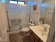 Bathroom with shower/tub combo and vanity at 2101 S Meridian Rd # 205, Apache Junction, AZ 85120