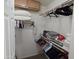 Walk-in closet with shelves and hanging rods at 2101 S Meridian Rd # 205, Apache Junction, AZ 85120