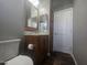 Bathroom with vanity, toilet and linen closet at 650 N Hawes Rd # 3729, Mesa, AZ 85207