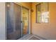 Private patio with sliding glass door access at 900 S 94Th St # 1065, Chandler, AZ 85224