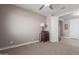 Carpeted bedroom featuring classic decor at 13524 W Sierra Vista Dr, Glendale, AZ 85307