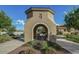 Charming courtyard featuring a covered seating area, ideal for relaxing outdoors at 3576 N Carlton St, Buckeye, AZ 85396