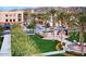 Scenic view of the town center, showcasing lush landscaping and inviting walkways at 3576 N Carlton St, Buckeye, AZ 85396