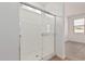 Bright bathroom with a clean, modern shower at 18350 W Poston Dr, Surprise, AZ 85387