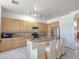 Modern kitchen with granite countertops and ample cabinetry at 1342 N Mckenna Ln, Gilbert, AZ 85233