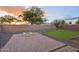 Spacious backyard with fire pit and mountain views at 4360 N 186Th Ln, Goodyear, AZ 85395