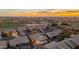 Community overview of homes near golf course with sunset views at 8546 E Brittle Bush Rd, Gold Canyon, AZ 85118