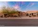 Single-story house with a two-car garage and desert landscaping at 8546 E Brittle Bush Rd, Gold Canyon, AZ 85118