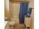 Clean bathroom with a tub, shower, and updated vanity at 15350 W Skyview Way, Surprise, AZ 85374