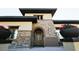 Front entry with arched entryway and brick facade at 2285 E Mead Dr, Gilbert, AZ 85298