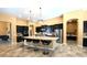 Gourmet kitchen featuring a large island and dark cabinetry at 2285 E Mead Dr, Gilbert, AZ 85298