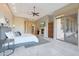 Primary bedroom with sliding door to patio access at 6486 E Oberlin Way, Scottsdale, AZ 85266