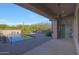 Relaxing backyard oasis with a sparkling pool and covered patio at 6486 E Oberlin Way, Scottsdale, AZ 85266