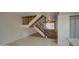 View of carpeted stairs leading to the upper level at 3753 S Mill Ave, Tempe, AZ 85282