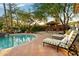 Relaxing pool area with patio and bar at 6501 E Cholla St, Scottsdale, AZ 85254