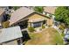 Aerial view of the house and backyard with patio at 16209 W Davis Rd, Surprise, AZ 85374