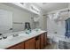 Bathroom boasts double sinks and a shower/tub combo at 2235 E Lakecrest Dr, Gilbert, AZ 85234