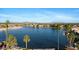 Stunning view of the lake and surrounding landscape at 2235 E Lakecrest Dr, Gilbert, AZ 85234