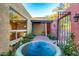 Courtyard view of a fountain and lush greenery at 2534 S Grandview Ave, Tempe, AZ 85282
