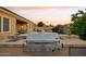 Stainless steel grill and outdoor sink at 12866 S 183Rd Ave, Goodyear, AZ 85338
