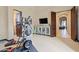 Bright exercise room with modern equipment, neutral decor, and access to multiple rooms for versatile fitness options at 6322 E Turquoise Ave, Paradise Valley, AZ 85253