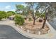 Single story home with mature trees and landscaped yard at 2546 E Hale St, Mesa, AZ 85213