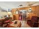 Game room with wood walls and wine rack at 2546 E Hale St, Mesa, AZ 85213