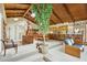 Step-down living room with open concept to kitchen at 2546 E Hale St, Mesa, AZ 85213