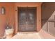 Ornate double front doors create an elegant entryway to this beautiful home at 2632 E Camina Plata --, Gilbert, AZ 85298