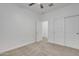 Bedroom with ceiling fan and double doors at 2955 N Augustine --, Mesa, AZ 85207