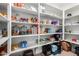 Well-organized pantry with ample shelving for storage at 4969 W Beckham Way, San Tan Valley, AZ 85144