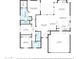 Detailed floor plan of a single story home at 10873 E Salt Bush Dr, Scottsdale, AZ 85255