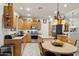 Well-equipped kitchen with an island and ample cabinetry at 10873 E Salt Bush Dr, Scottsdale, AZ 85255