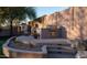 Entertain in style with this built-in outdoor kitchen and expansive seating at 1840 W Sierra Sunset Trl, Phoenix, AZ 85085