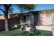 Charming playset nestled in a lush, spacious backyard at 1840 W Sierra Sunset Trl, Phoenix, AZ 85085