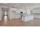 Open kitchen featuring white cabinets, granite countertops, stainless steel appliances, and recessed lighting at 34505 N Timberlake N Mnr, San Tan Valley, AZ 85144