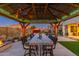 Relaxing outdoor kitchen and dining area with mountain views at 34801 N 53Rd St # 26, Cave Creek, AZ 85331