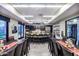 Spacious clubhouse kitchen with modern appliances, a large island, and ample seating, ideal for community events at 17915 W Silver Fox Way, Goodyear, AZ 85338