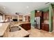 Kitchen with granite countertops and stainless steel appliances at 20103 N 265Th Ave, Buckeye, AZ 85396