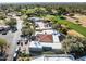 Aerial view of house near golf course at 23002 N Country Club Trl Trl, Scottsdale, AZ 85255